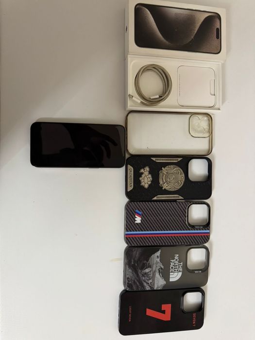 Продам серый Iphone 15 Pro Max 256 гб