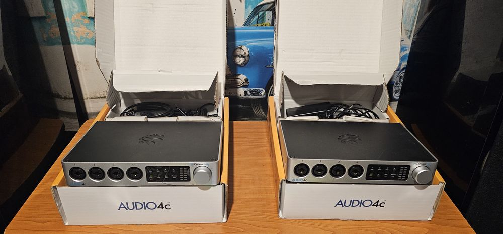 Interfata - placa de sunet Iconnectivity Audio 4C sau mioXL