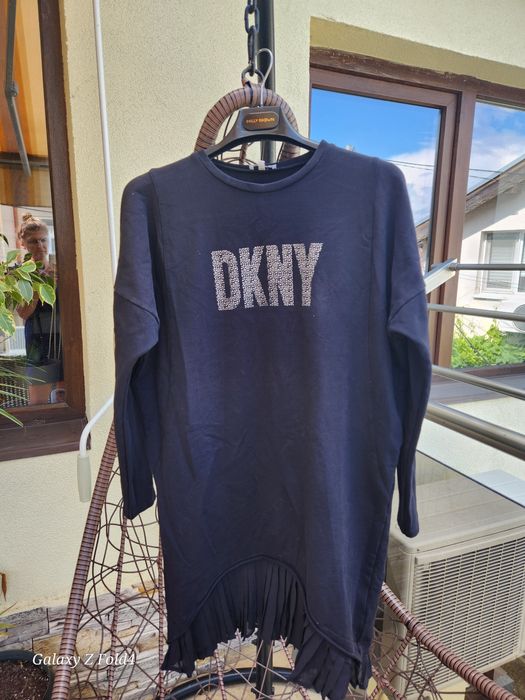 Маркова, рокля на Dkny, памучна с дантела,max mara в други