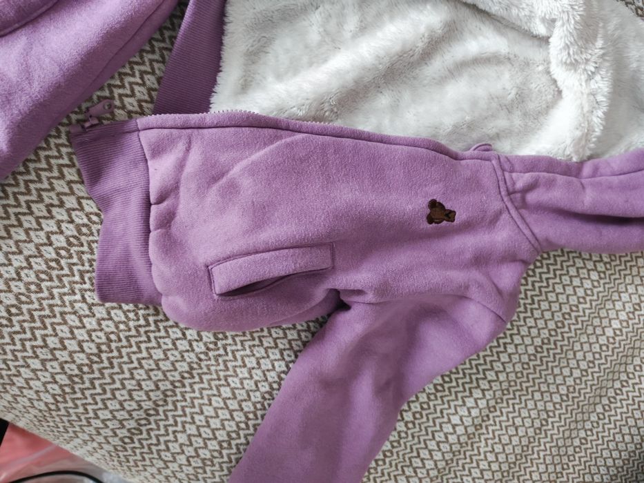 Теплый костюм на девочку