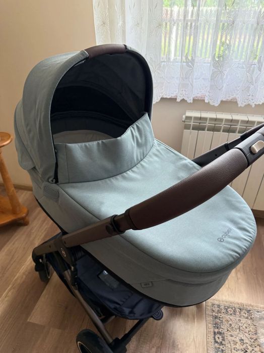 Бебешка количка Cybex Balios S Lux 2in1 + зимен чувал + чанта BabyOno
