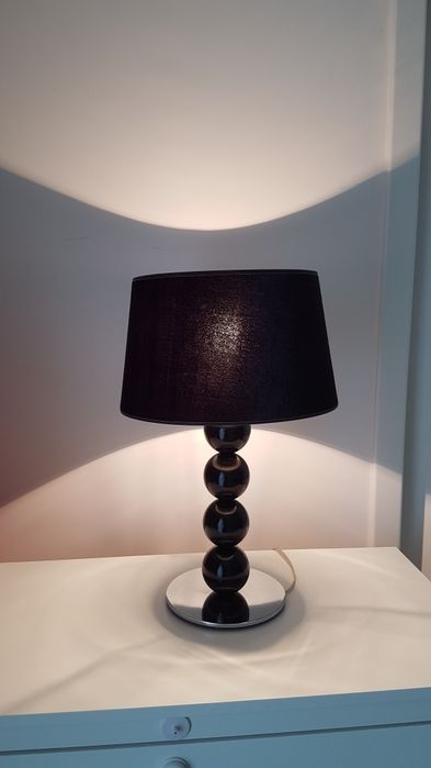 Lampa/veioza art deco cu abajur (made in Spain)