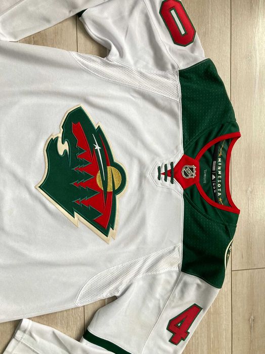 Adidas Адидас Minesota Wild NFL Dubnik hockey jersey хокейна джърси L