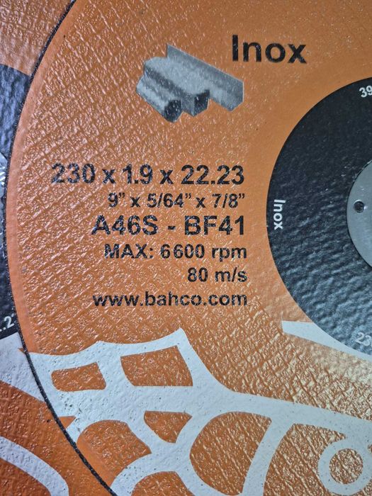 set 5 discuri debitat metal - lot 3-21-11