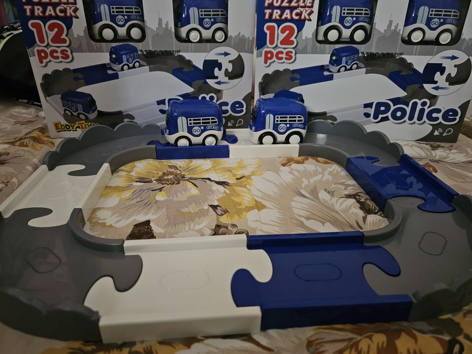 Пъзел писта - конструктор 12 части EDDY TOYS 3+