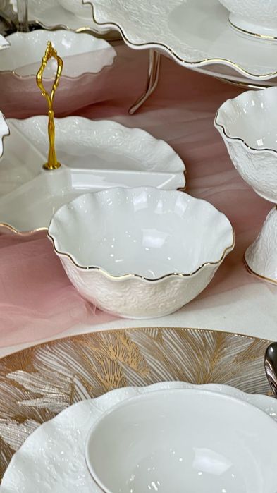 Снежинка набор посуды