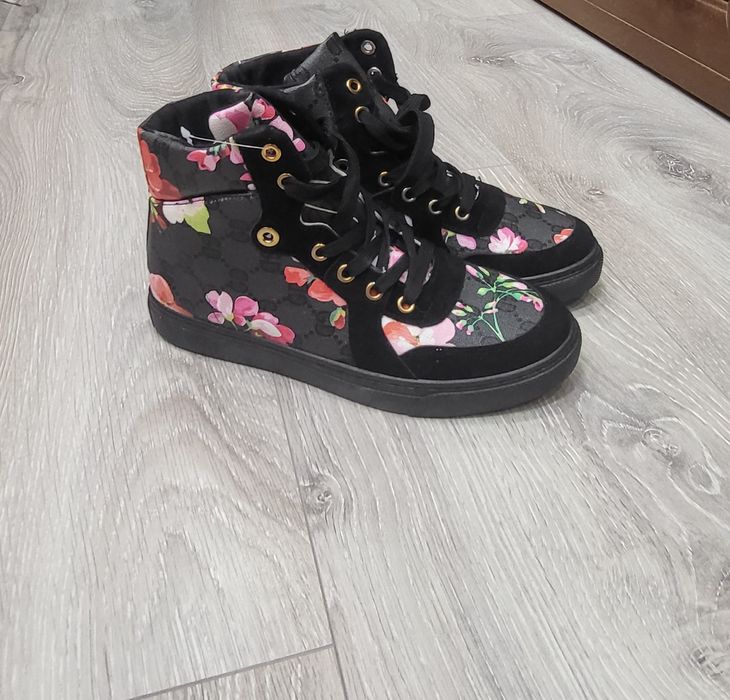 Дамски високи кецове Gucci