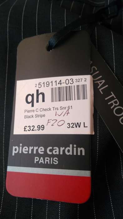 Pantaloni Pierre Cardin, noi, mărime 32W