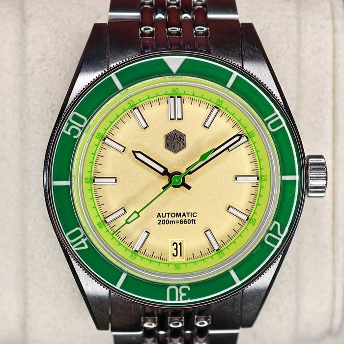 San Martin SN0116-G-B Yellow Green