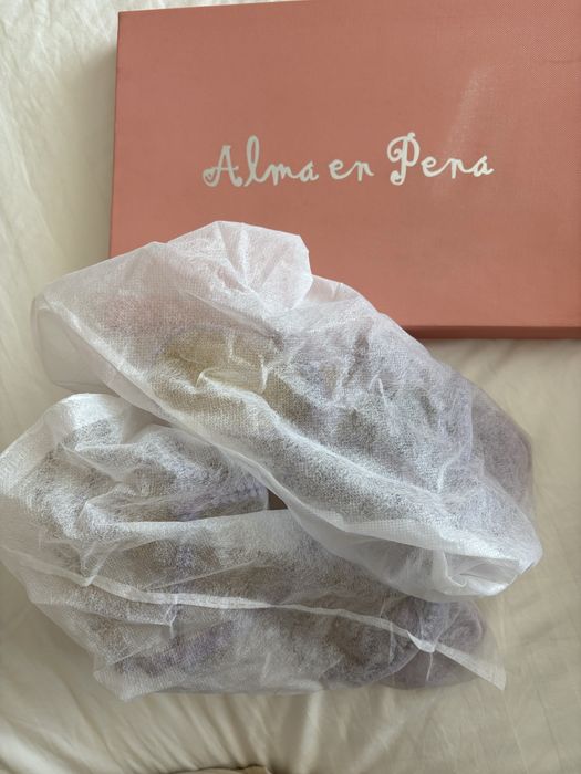 Велурени сандали Alma en Pena