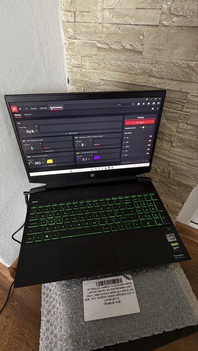 Laptop Gaming HP Pavilion 15 | Ryzen 5 5600H (Peste i7-10th Gen) | 144Hz | Ca NOU