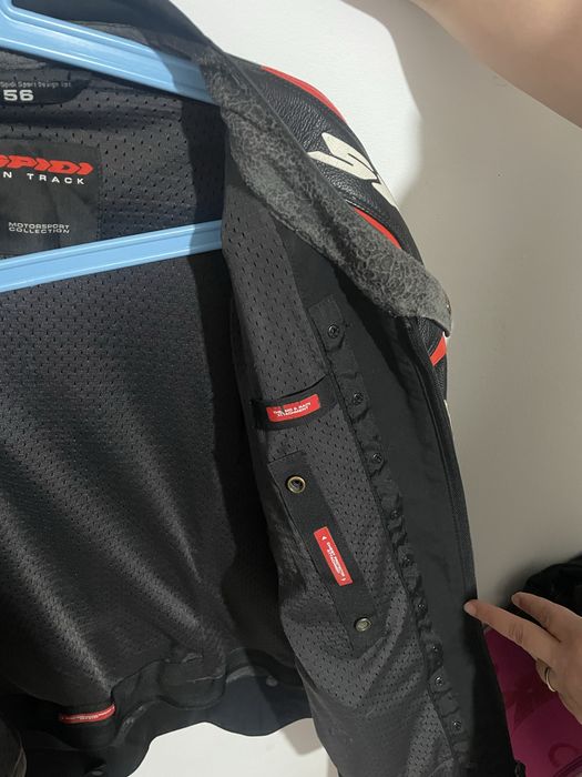 Оригинално мото яке SPIDI от естествена кожа – размер 56