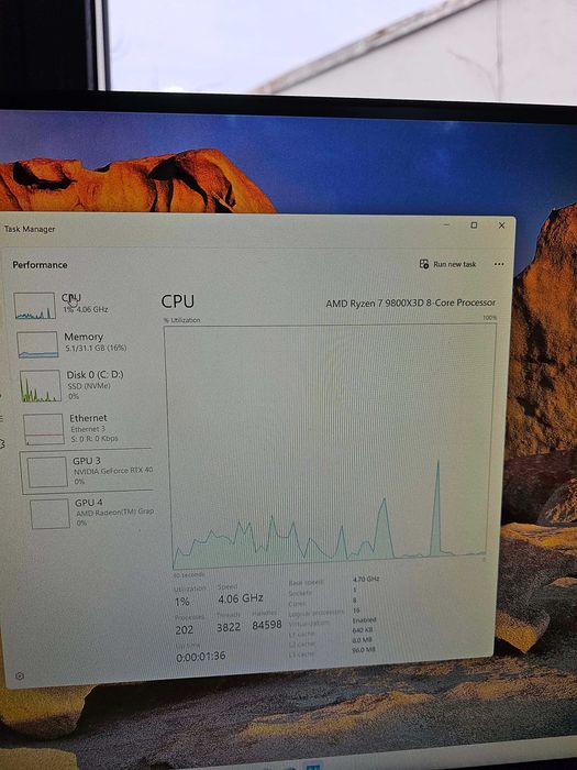 PC gaming Ryzen 9800x3d, 32gb , ssd 1tb, Rtx 4070, aio, etc !