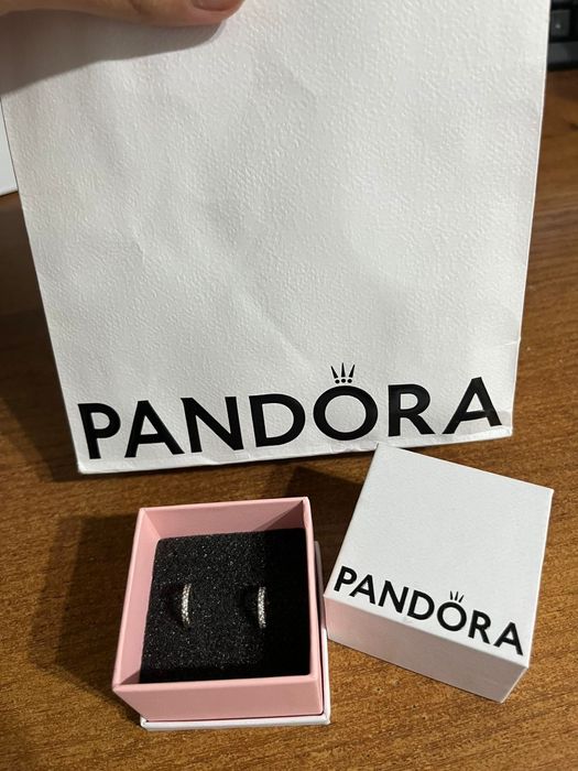 Серьги - кольца Pandora