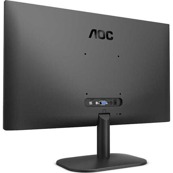 Monitor LED IPS AOC 27", Full HD, HDMI, Negru, 27B2H