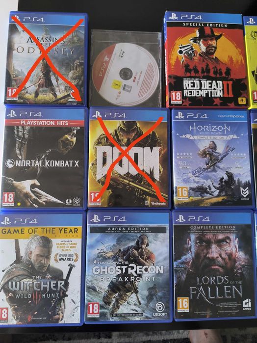 Продавам Игри за PS4