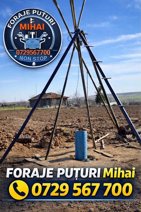 Foraje Puțuri MIHAI - toata tara