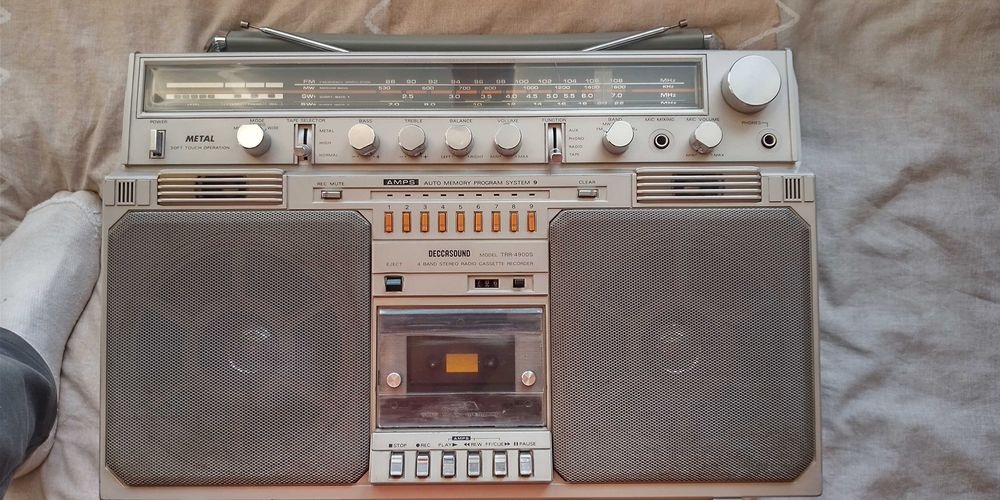 радиокасетофон ''deccasound'' model trr-4900s