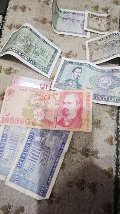 monede vechi bagnote românești