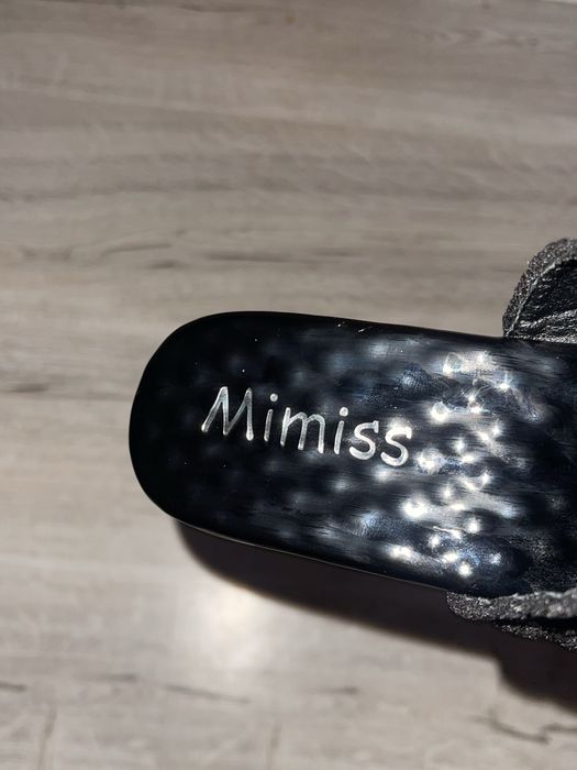 Papuci Damă Cu Platforma Negrii