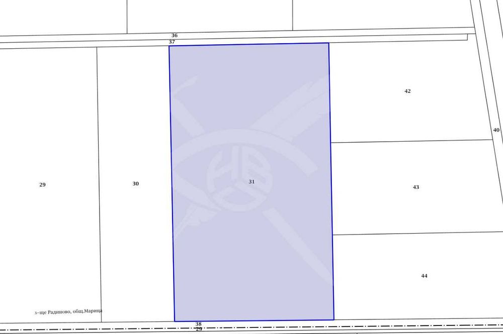 Парцел в с. Радиново 66721