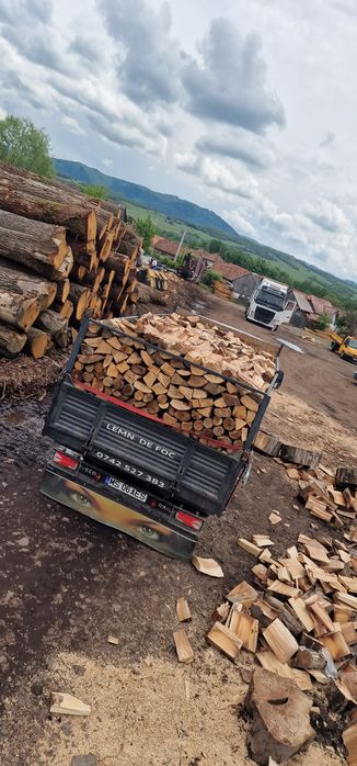 Lemn de foc fag și stejar gata tăiat transport inclus în județul Mureș