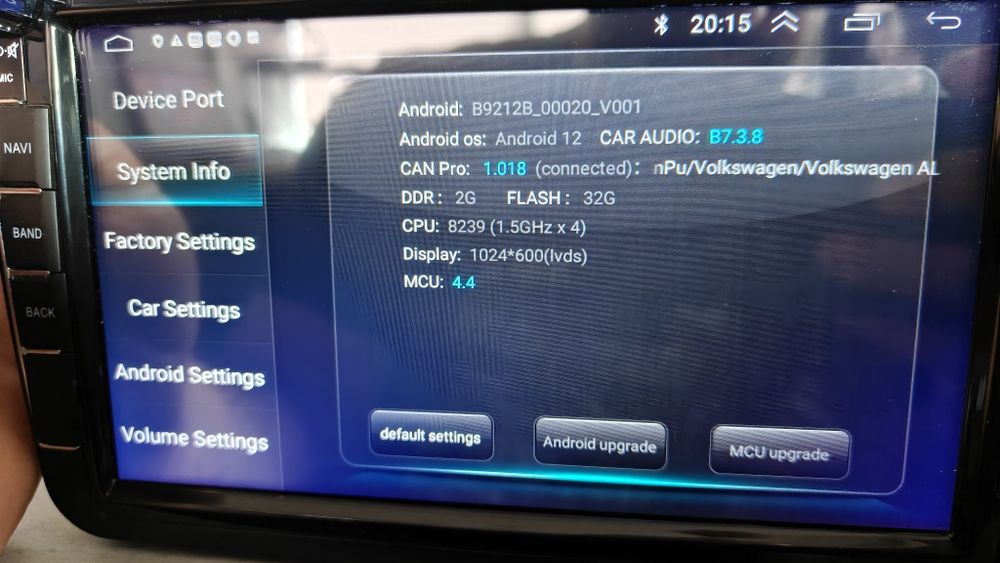 Мултимедия Android Vw Seat Алтеа Леон Голф