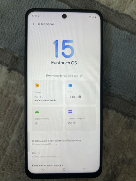 Продаётся телефон Vivo Y28