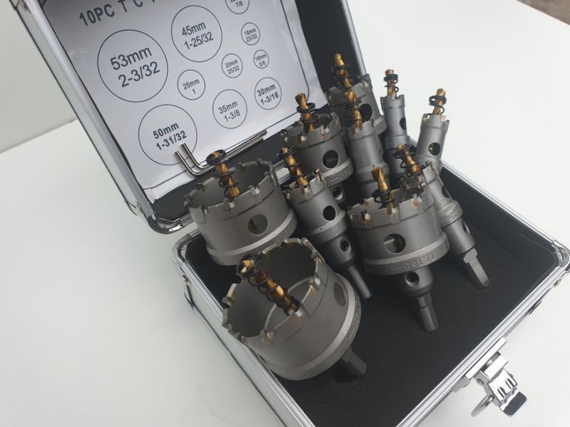 Set freza metal profesionale 10 piese
