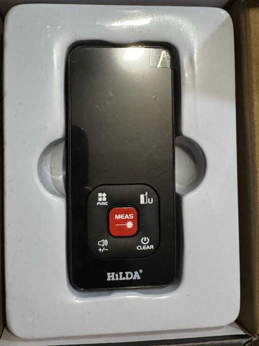 Нова лазерна ролетка hilda 50m