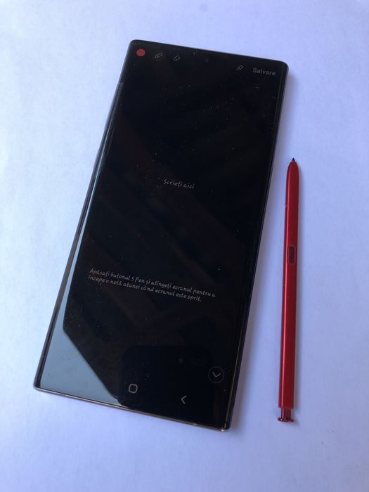 Telefon Samsung Note 10+ Plus 256 GB 12 GB RAM acceptabil