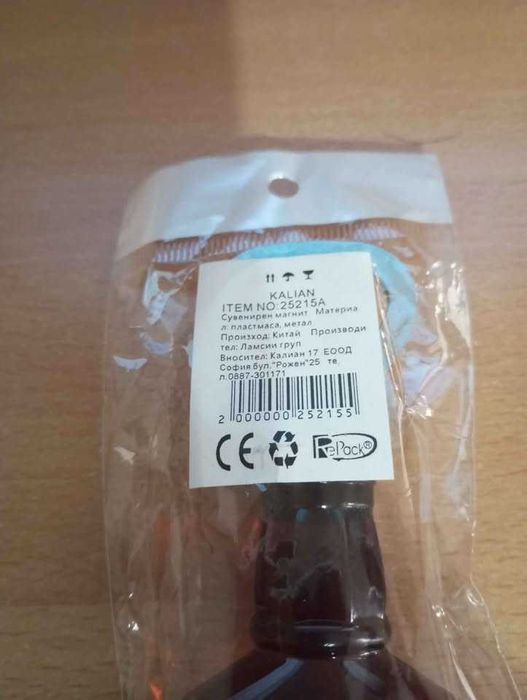 Магнит отварачка бутилка