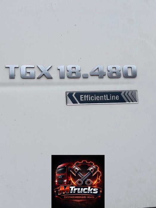 Dezmembram MAN TGX 18.480 XXL 2017 Euro 6, 480 CP, automata, intarder
