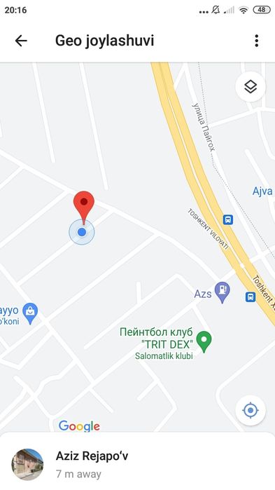 Algaritmda uy sotiladi