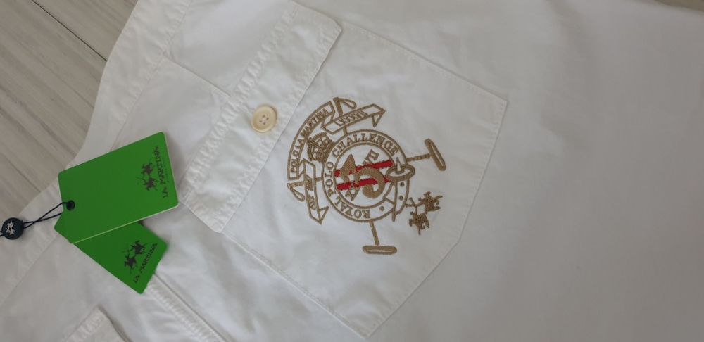 La Martina Marine Cotton Twill Slim Pant 36 - НОВО ОРИГИНАЛ! Мъж Летен