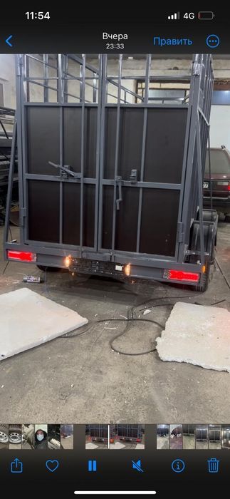 Прицеп скотовоз коневоз