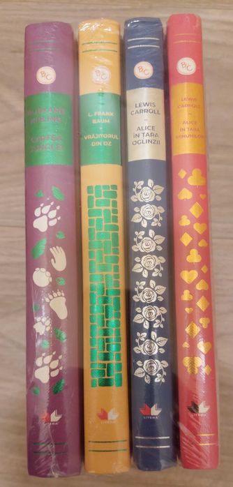 Set 4 carti Biblioteca pentru copii Ed Litera