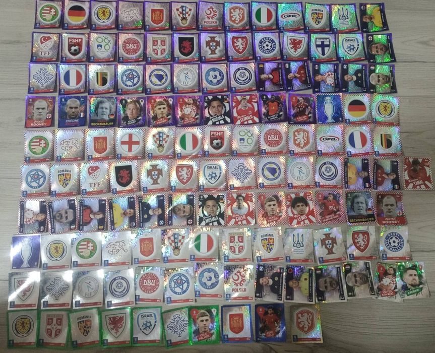 Паралел стикери евро 2024 Топс euro 2024 Topps