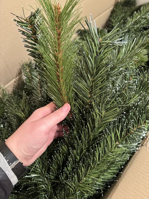 Елка 2,6 метров PVC (поливинилхлорид) + металлический каркас