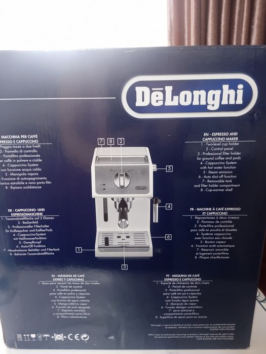 Кофемашина DeLonghi ECP33.21.W