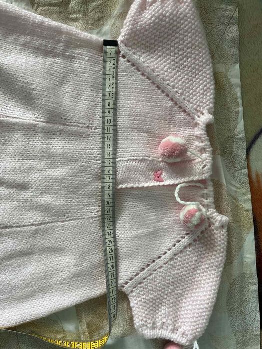 Детска плетена рокличка