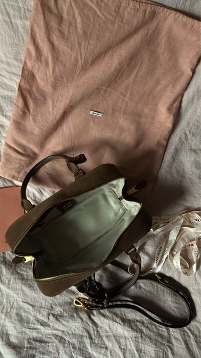 Замшевая Сумка Miu Miu