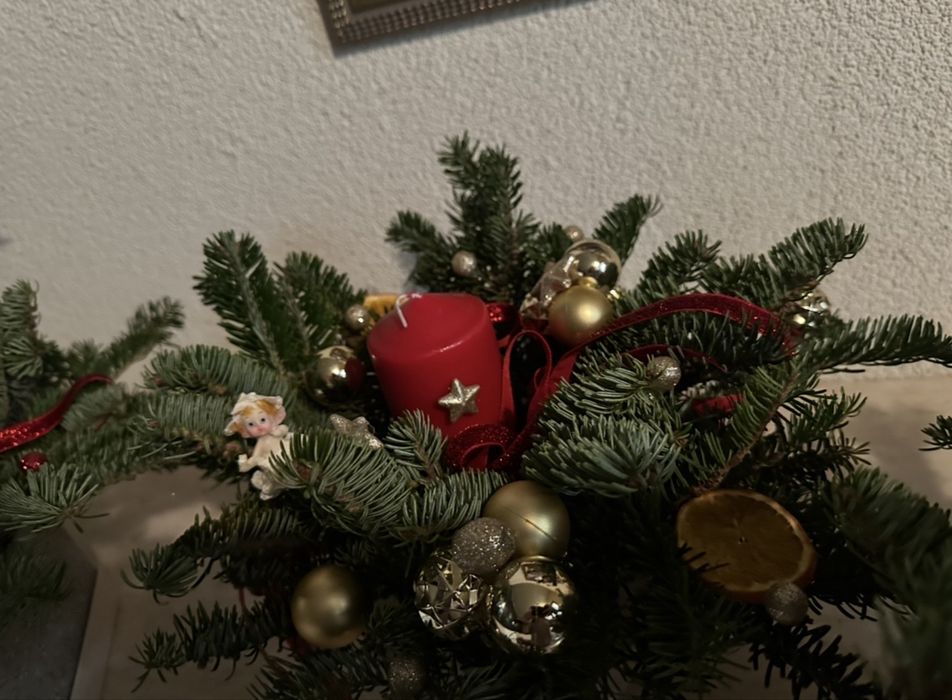 Aranjamente de Crăciun din brad natural