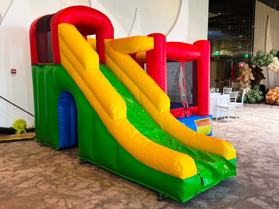 Castel Tobogan GONFLABIL cu Tranbulina Darts