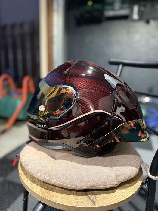 Casca Moto Nexx X.R3R Carbon Hagibis Red