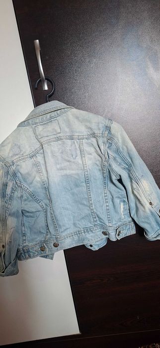 Късо дънково яке