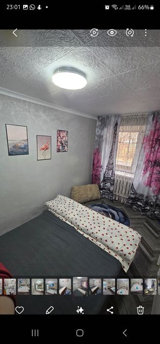 2- х комнатная квартира , посуточно