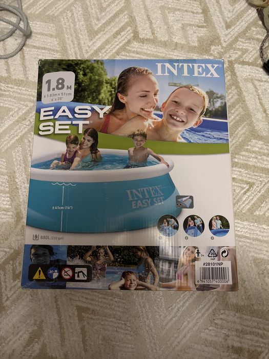 Надувной бассейн Intex Easy Set 1.8 м