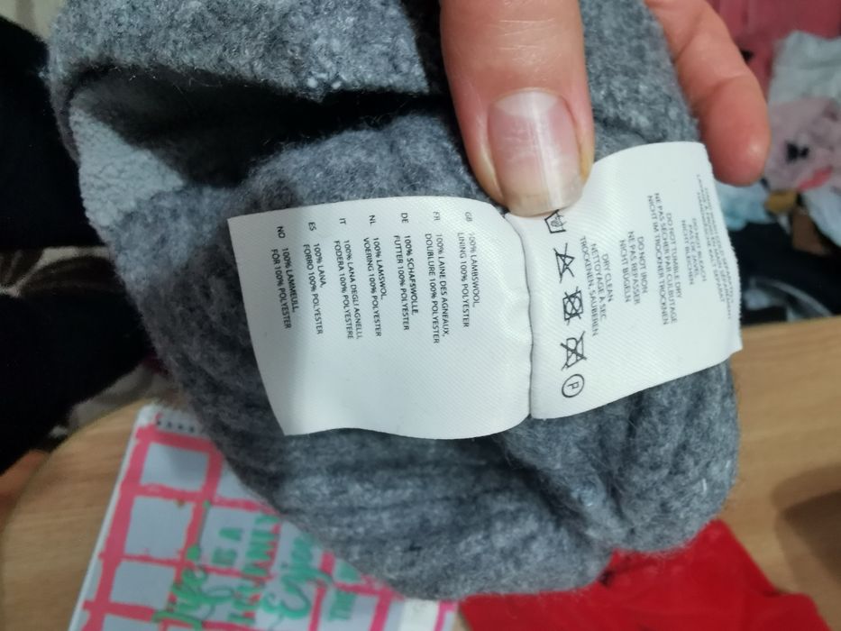 Fes 100% lână gros 47cm