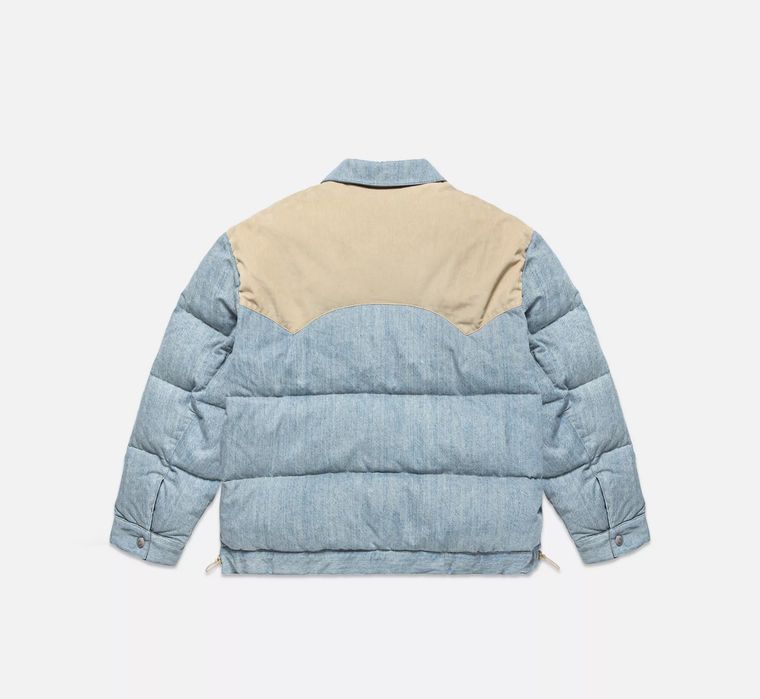 Geaca iarna puffer Levi’s made&crafted x Clot reversibila(puf gasca)